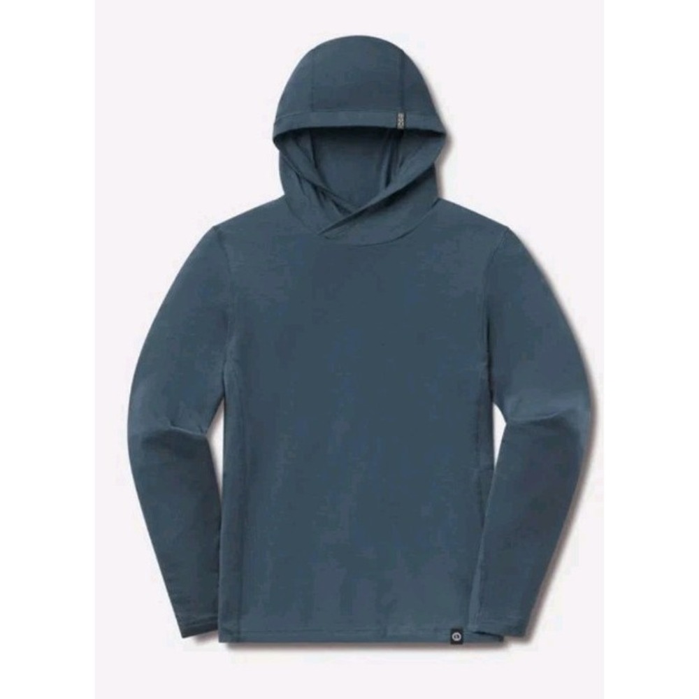 Paka Women's Sol Hoodie Long Sleeve Tee Shirt Blue Size XL NWT UPF Alpaca Fiber